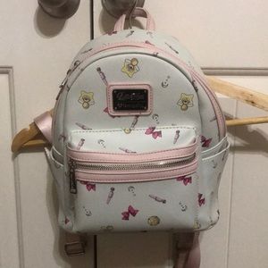 Rare HTF Loungefly Sailor Moon mini backpack.